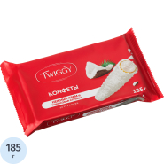 Вафли Конфета Twiggy с кокос.сливками в кокос.обсып., 185г (ВК412) Вафли Конфета Twiggy с кокос.сливками в кокос.обсып., 185г (ВК412)
