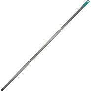 Рукоятка металлическая, цвет зеленый 120см с резьбой NV-123MG