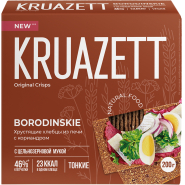 Хлебцы KRUAZETT тонкие бородинские, 200г