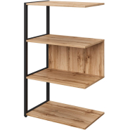 Полустеллаж для документов K-Loft 241H021 645х400х1068 дуб натур/черный Полустеллаж для документов K-Loft 241H021 645х400х1068 дуб натур/черный