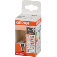 Лампа светодиодная OSRAM LS CLP40 4W/840 230VFILCL E14 FS1