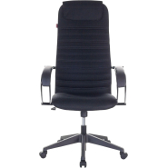 Кресло 0MX_VB_EChair-655 TTW11 ткань черный, пластик